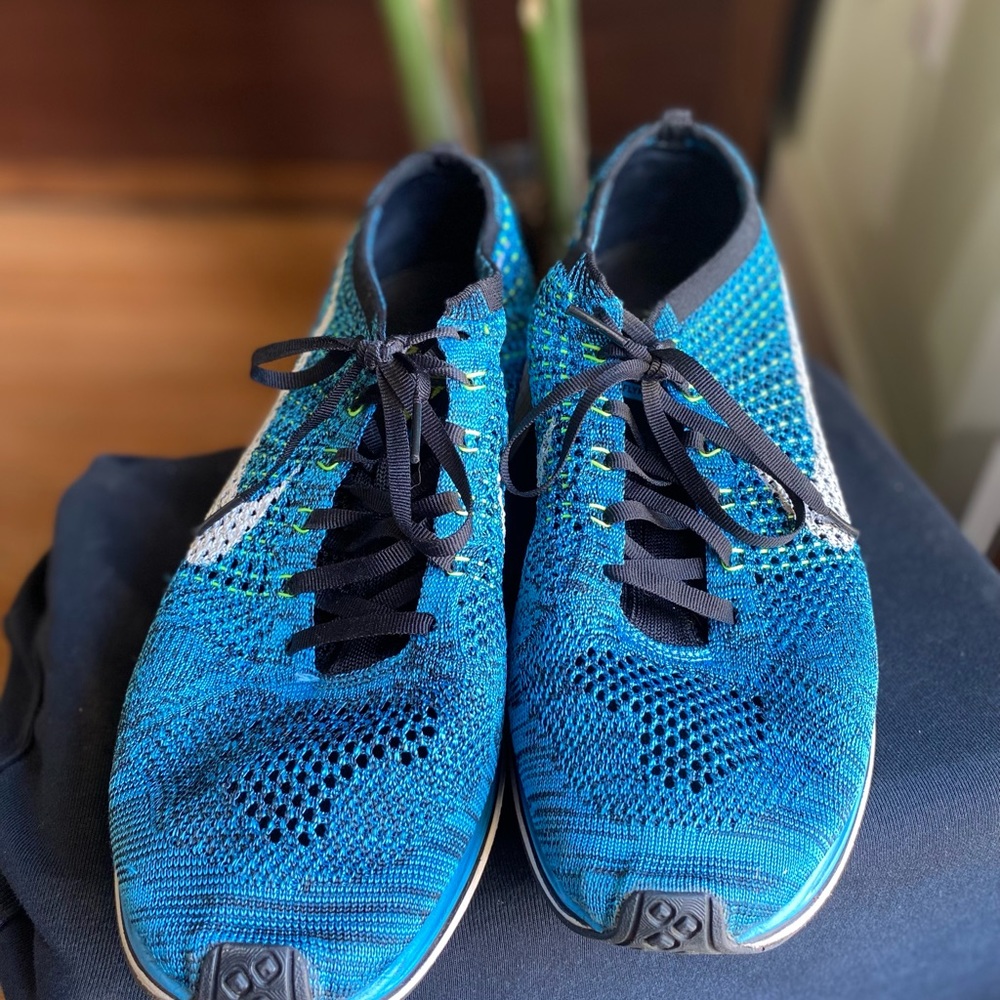 Nike Flyknit Racer multicolor 3.0 2016 size 12.5 ****RARE***